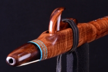 Tasmanian Blackwood Native American Flute, Minor, Mid G-4, #H44I